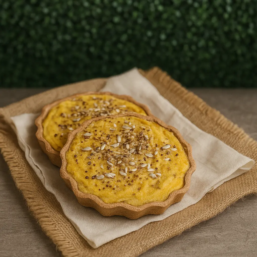 Tarta de calabaza integral